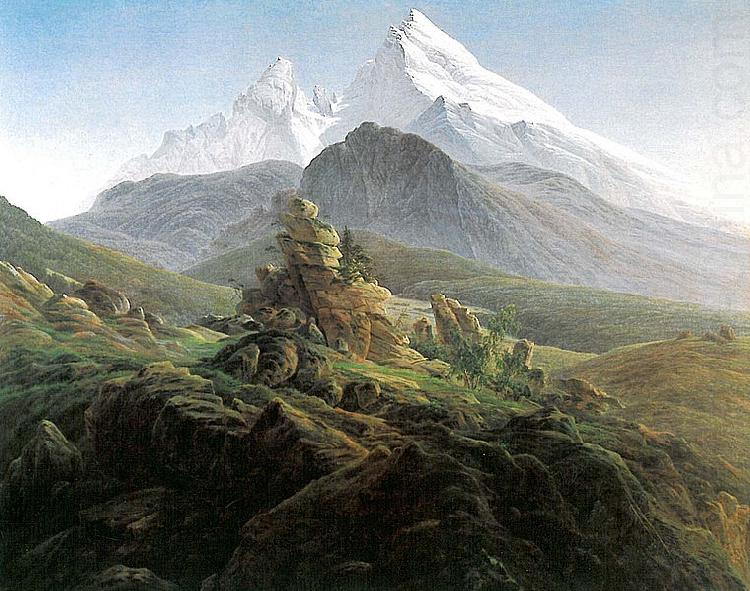 Der Watzmann, Caspar David Friedrich